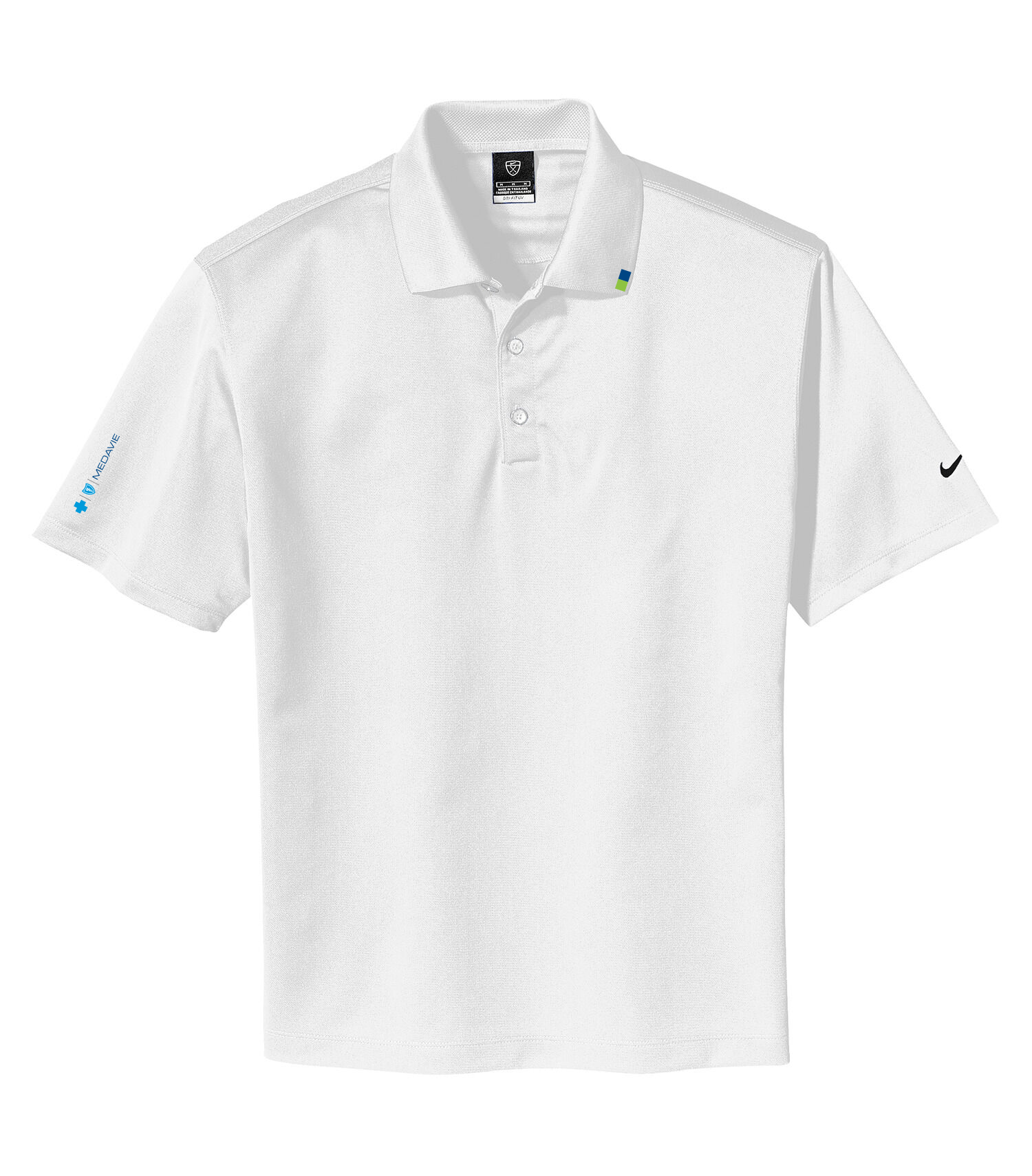 NIKE GOLF SHIRT STRAIGHT CUT - WHITE